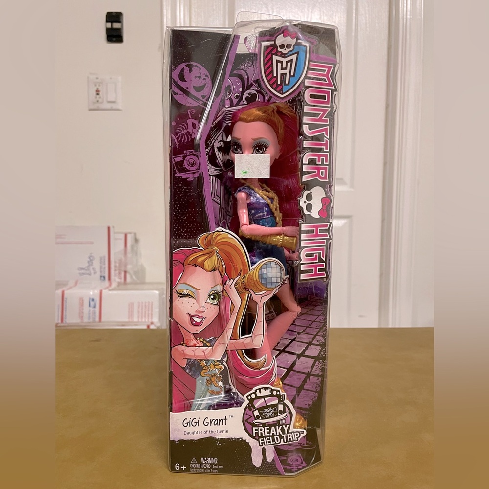 Monster High Freaky Field Trip Gigi Grant. 2014. Collectible Beautiful NWT NRFB